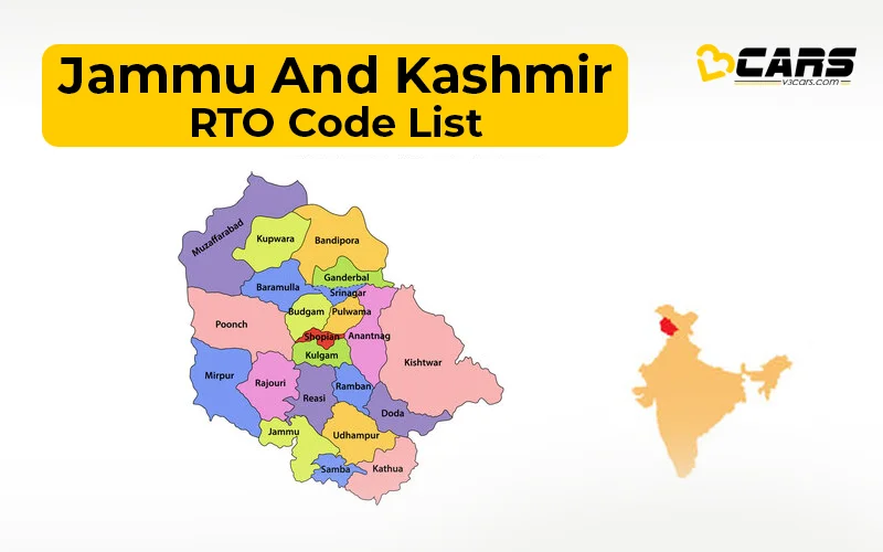 Jammu and Kashmir RTO Codes List