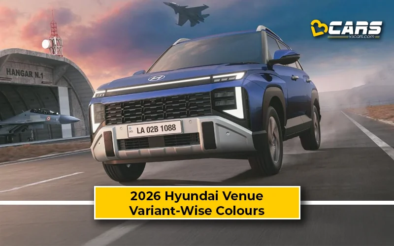 2026 Hyundai Venue – All Exterior Colour Options (Variant-wise)