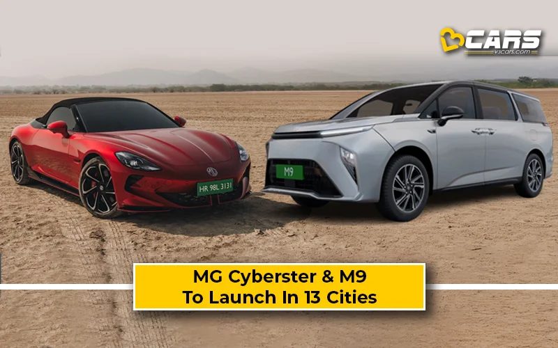 2025 MG Cyberster And M9 To Launch In These Cities First