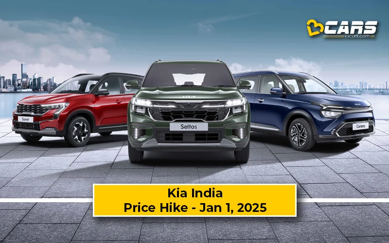 Kia India Price Increase From Jan 1, 2025