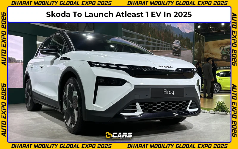 Auto Expo 2025: Skoda To Launch 1-3 New EVs In 2025