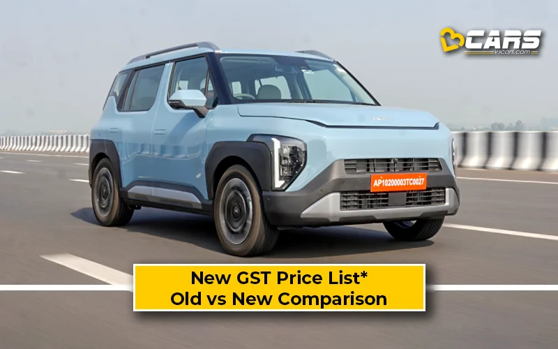 Kia Syros — New GST Rate List