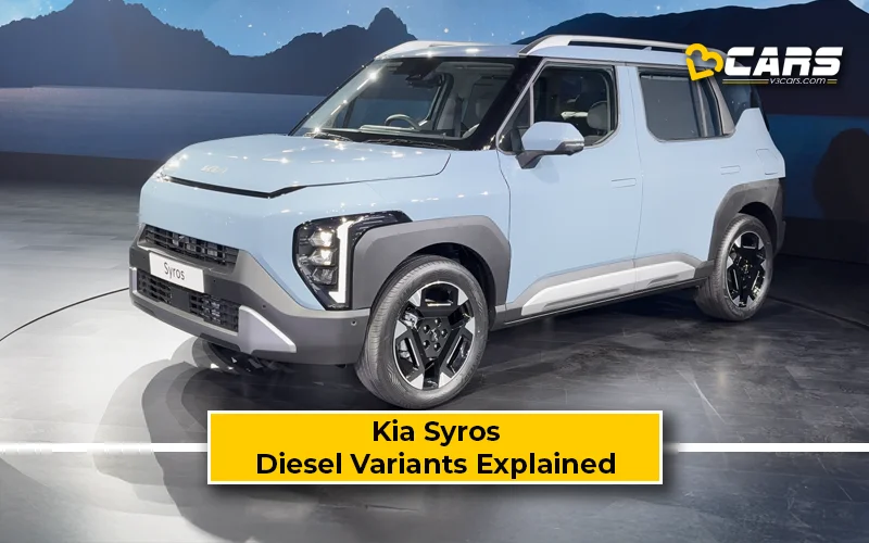 Kia Syros Diesel Variants Explained