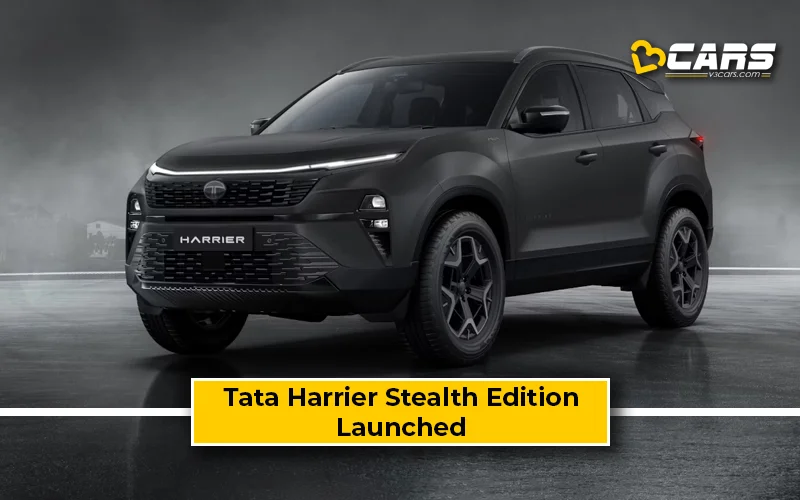 Tata Harrier Stealth Edition Launched; Priced From Rs. 25.09 Lakh