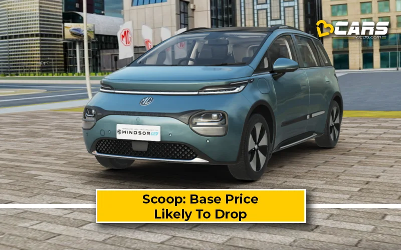 Exclusive: MG Windsor Starting Price To Go Back To Rs. 13.50 Lakh