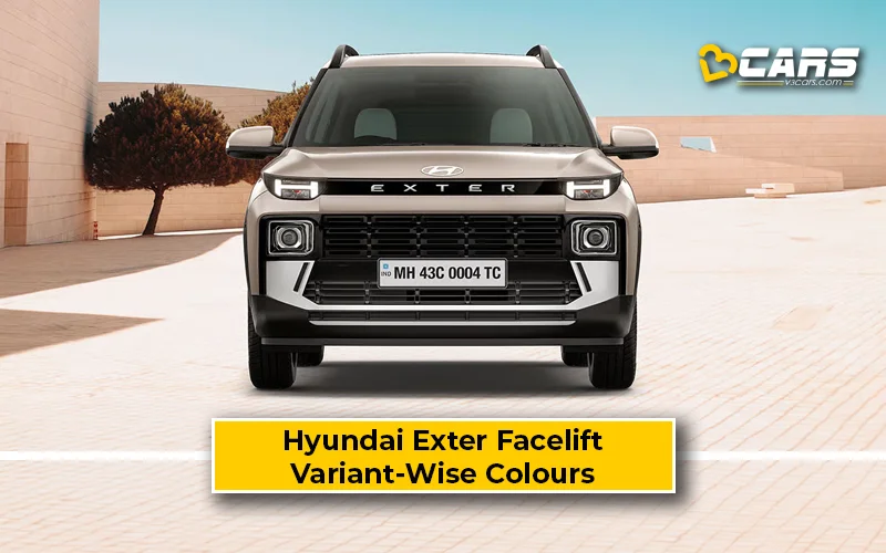 Hyundai Exter 2026 – All Exterior Colour Options (Variant-Wise)