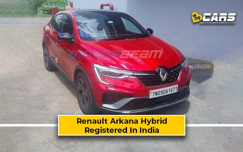 Renault Arkana spotted testing in India for the first time