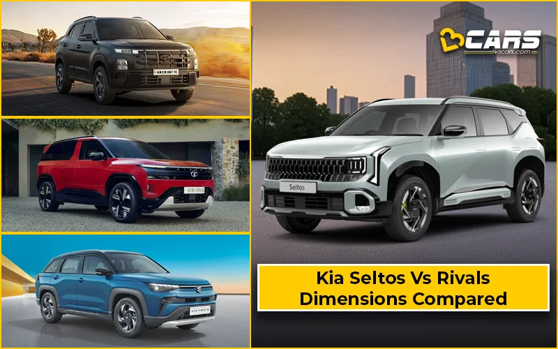 2026 Kia Seltos Dimensions Compared With Rivals