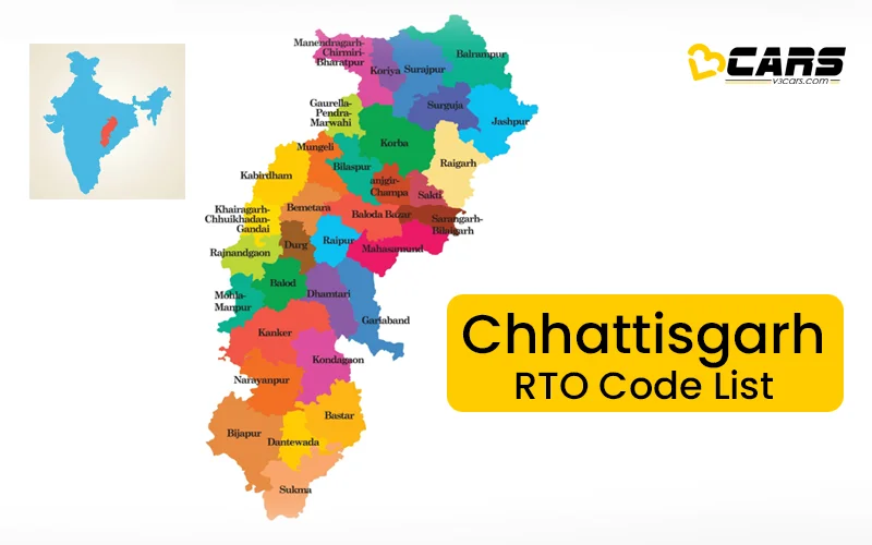 Chhattisgarh RTO Codes List