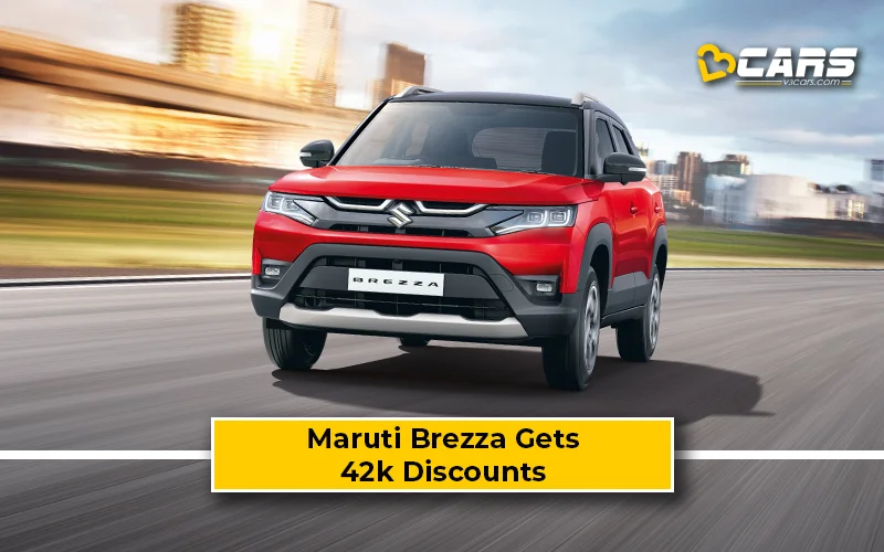 Maruti Brezza Gets Discounts Worth Up To 42k