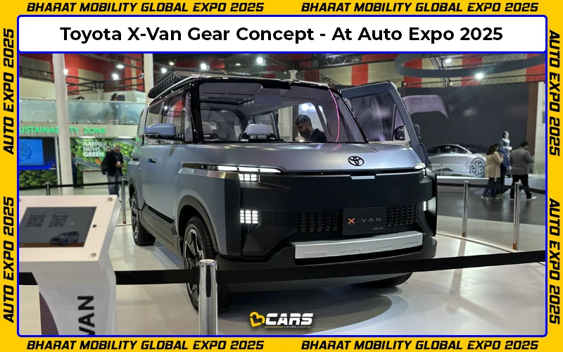 Mobility Expo 2025: Toyota X-Van Gear Concept Showcased