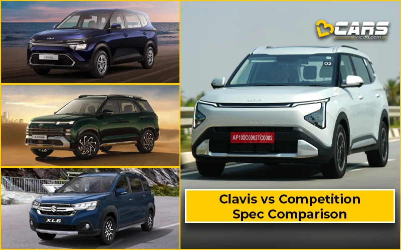 Kia Clavis vs Competitors — Dimension & Engine Spec Comparison
