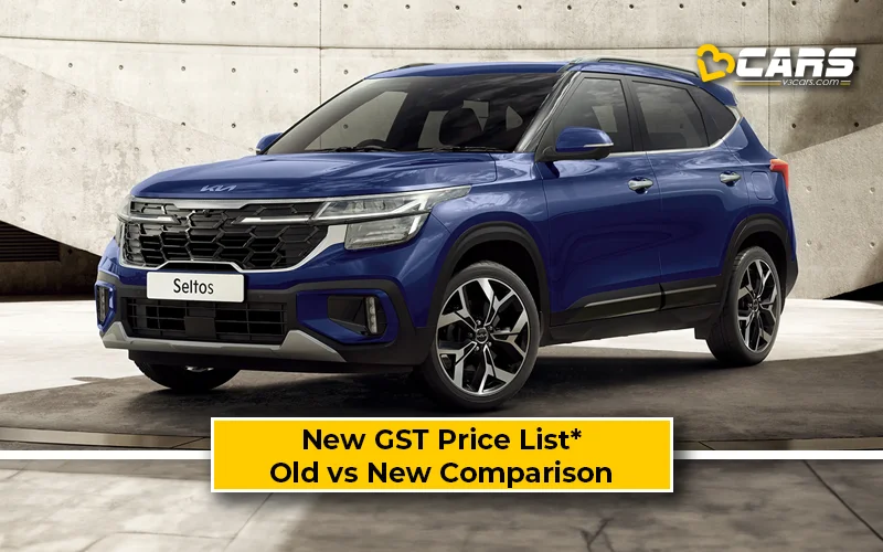 Kia Seltos — New GST Rate List