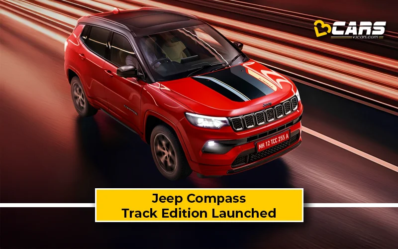 2025 Jeep Compass Track Edition Launched At Rs. 16.78 Lakh