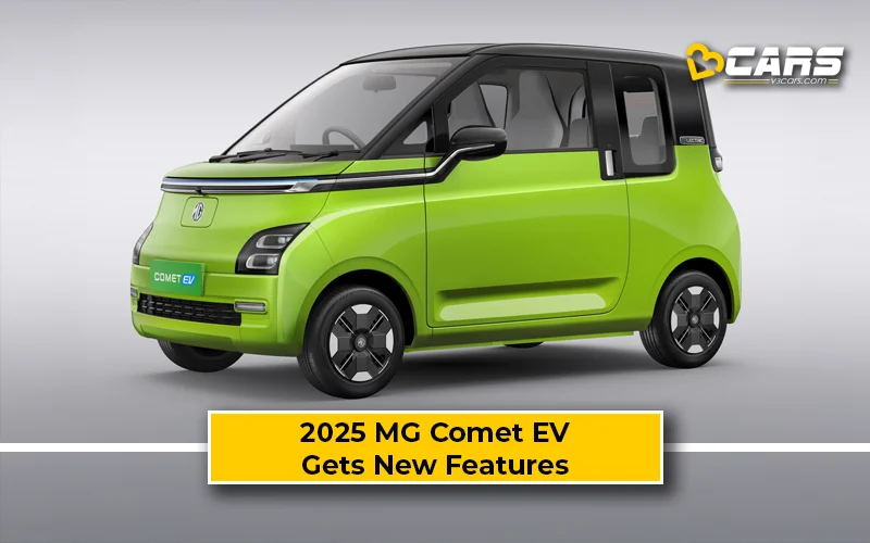 2025 MG Comet EV Gets New Features – Prices Increased