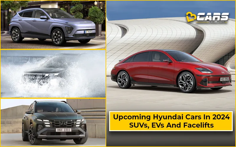 Hyundai Upcoming Cars, SUVs And EVs In 2024