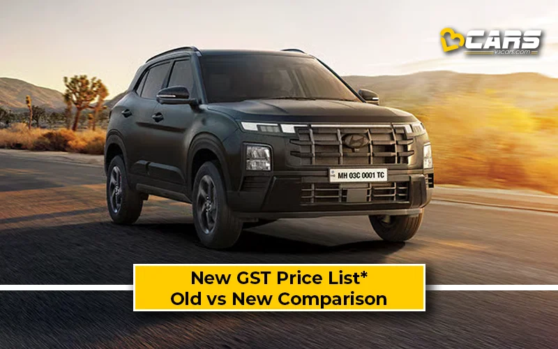 Hyundai Creta — New GST Rate List