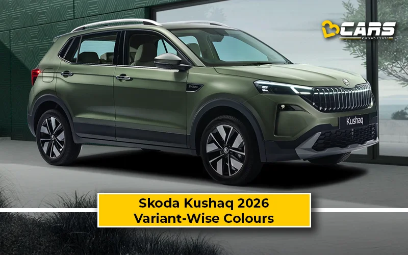 Skoda Kushaq 2026 – All Exterior Colour Options (Variant-Wise)