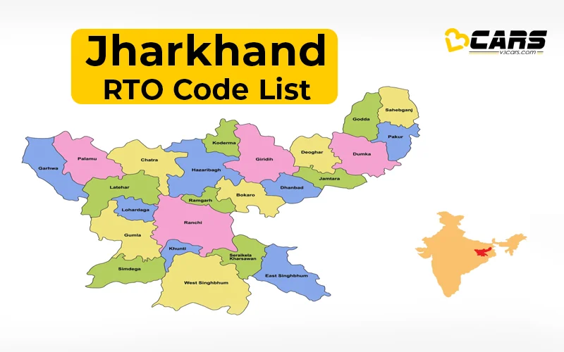 Jharkhand RTO Codes List - 2024 Updated JH RTO City Codes