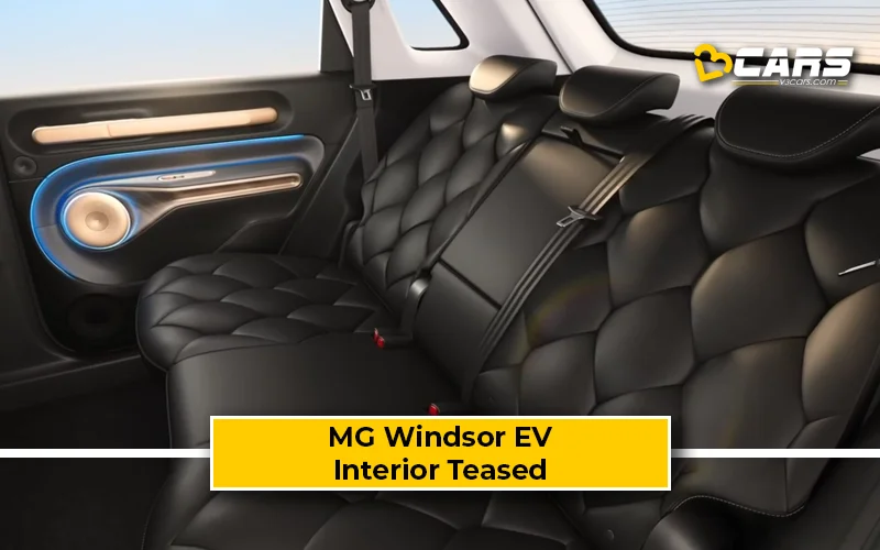 MG Windsor EV Rear Reclining Seats