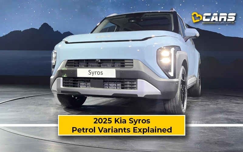 2025 Kia Syros Petrol Variants Explained