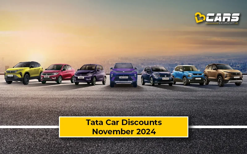 November 2024 — Tata Altroz, Tiago, Tigor, Nexon, Harrier Discount Offers