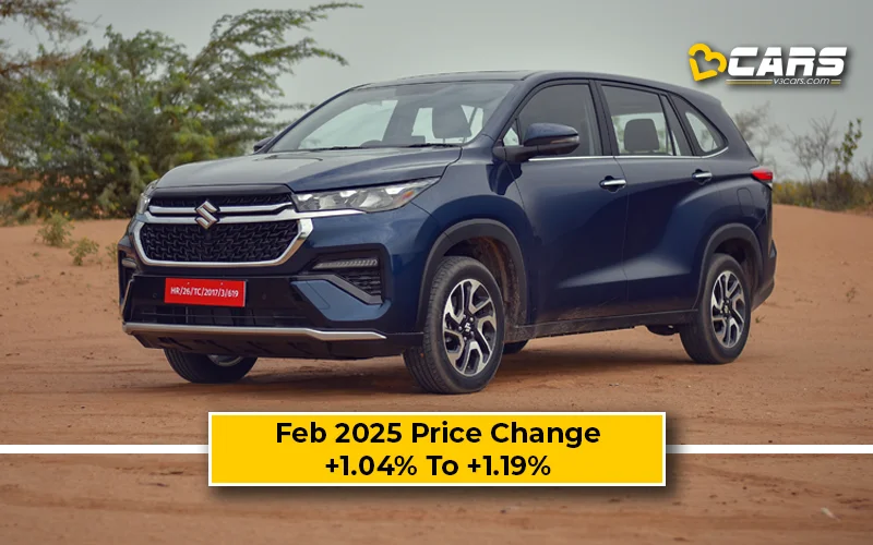 Maruti Invicto 2025 Price Change — Hiked By 30k