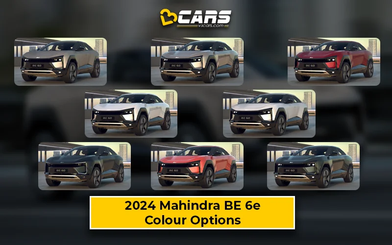 2025 Mahindra BE 6e - All Exterior Colour Options