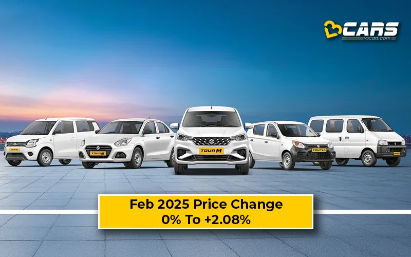 Maruti Tour H1, H3, S, M 2025 Price Change — Hiked By Up To 10k