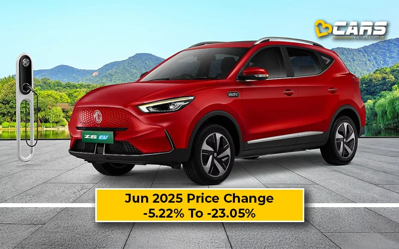 Breaking: MG ZS EV 2025 Price Change — Dropped By Up To 6.14 Lakh