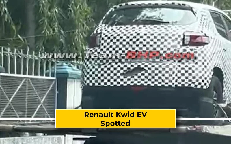 New Renault Kwid EV Spied Yet Again – Launch Soon?