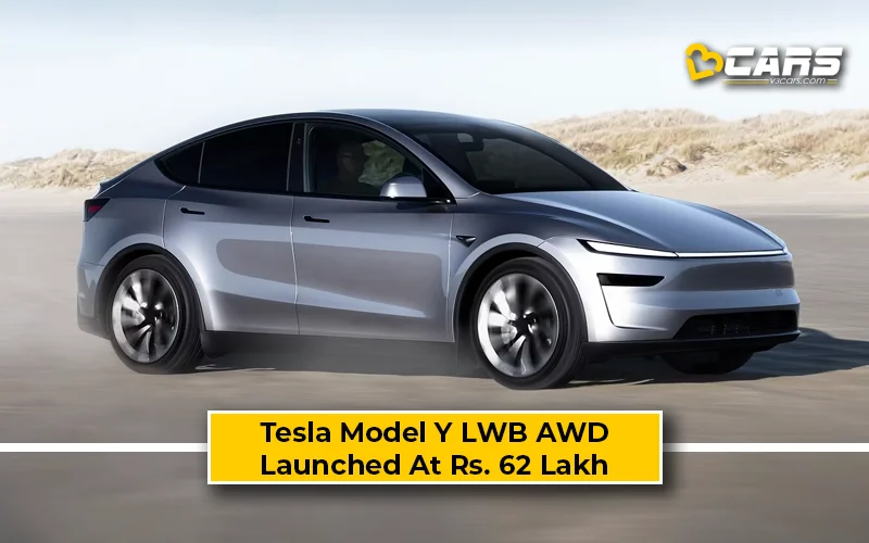 Tesla Model Y Long Wheelbase Launched In India At Rs. 62 Lakh