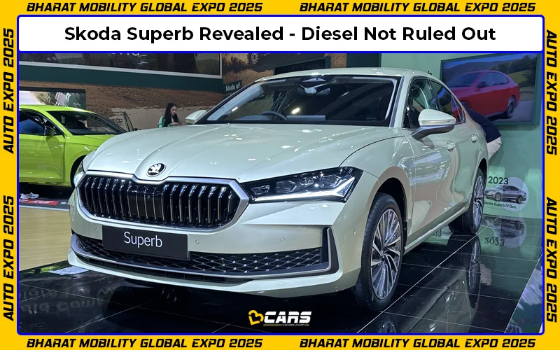 Auto Expo 2025: Skoda Could Bring Back Diesel Engine With New Superb