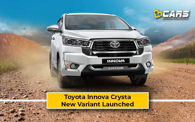 Toyota Innova Crysta GX Plus Variant Launched – Gets Additional Features Over Base GX