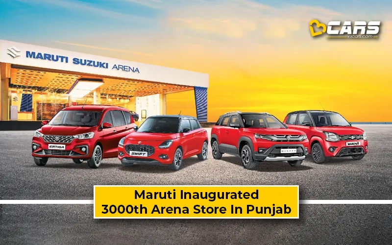 Maruti Inaugurated 3000th Arena Dealership