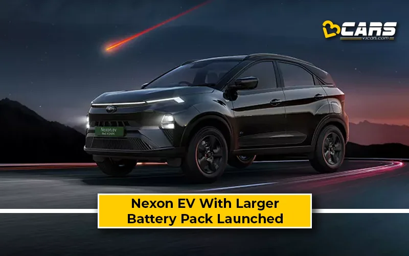 Tata Nexon EV With Larger Battery Pack Launched – Range Increased To 489km