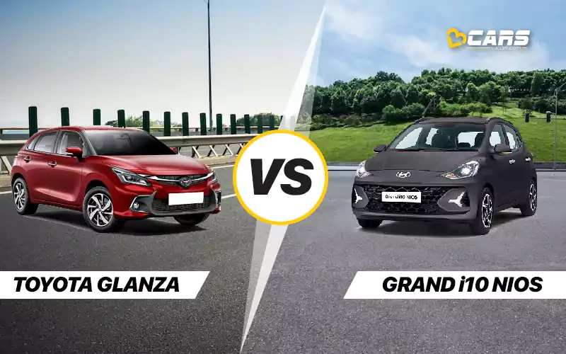 Toyota Glanza vs Hyundai Grand i10 Nios