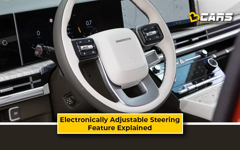 Electronically Adjustable Steering In Cars - Feature Explained