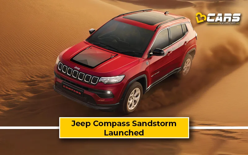 2025 Jeep Compass Sandstorm Edition Launched At Rs. 19.49 Lakh