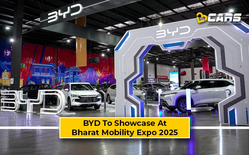 BYD To Showcase At Bharat Mobility Global Expo 2025