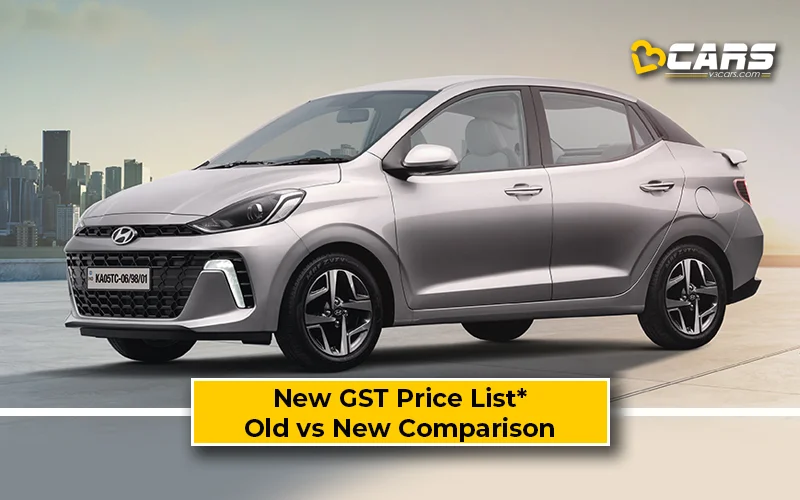 Hyundai Aura — New GST Rate List