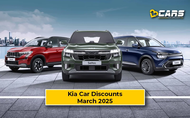 March 2025 — Kia Sonet, Seltos, Carens Discount Offers