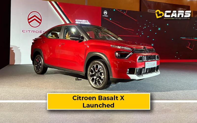 2025 Citroen Basalt X Launched At Rs. 7.95 Lakh