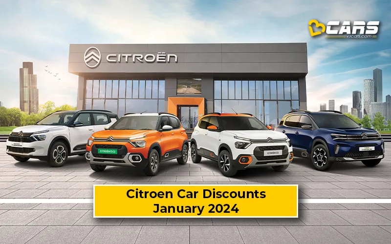 Citroen Car Offers For January 2024 , C3, C3 Aircross, C5 Aircross
