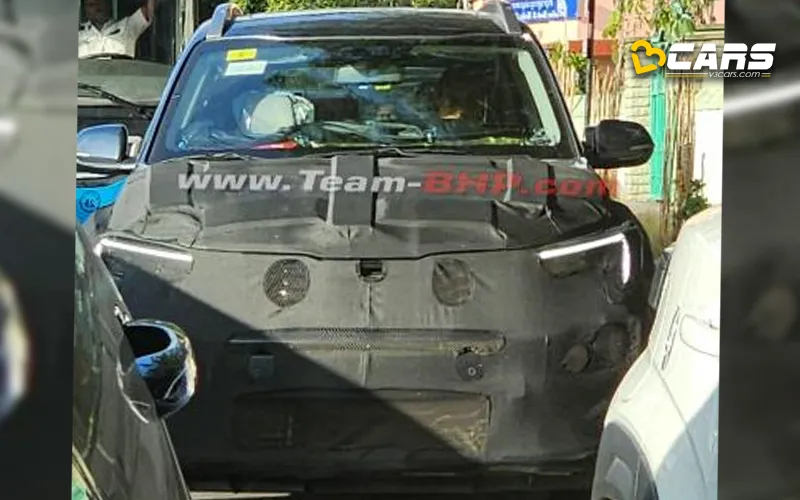 2024 Kia Sonet Facelift Spotted On Test Again