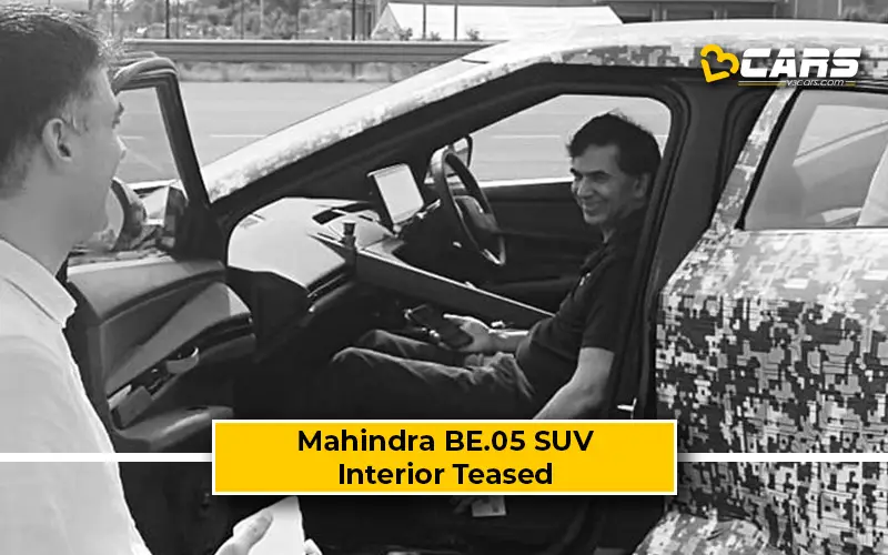 Mahindra BE.05 Electric SUV Interior Officially Teased