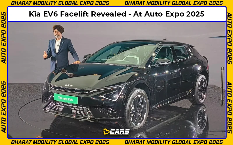 Auto Expo 2025: Kia EV6 Revealed; Bookings Open