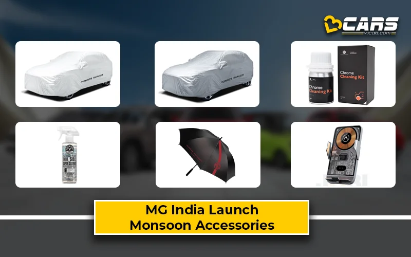 MG Cars Monsoon Accessories