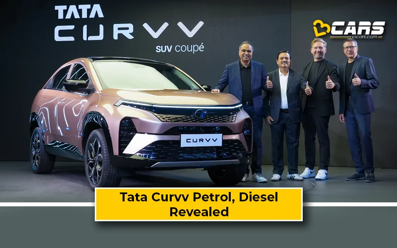 2024 Tata Curvv Petrol, Diesel Revealed