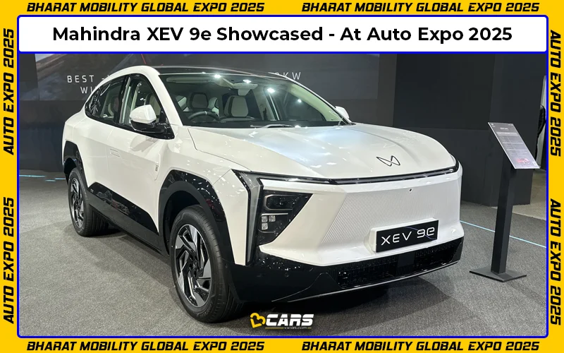 Auto Expo 2025: Mahindra XEV 9e Showcased